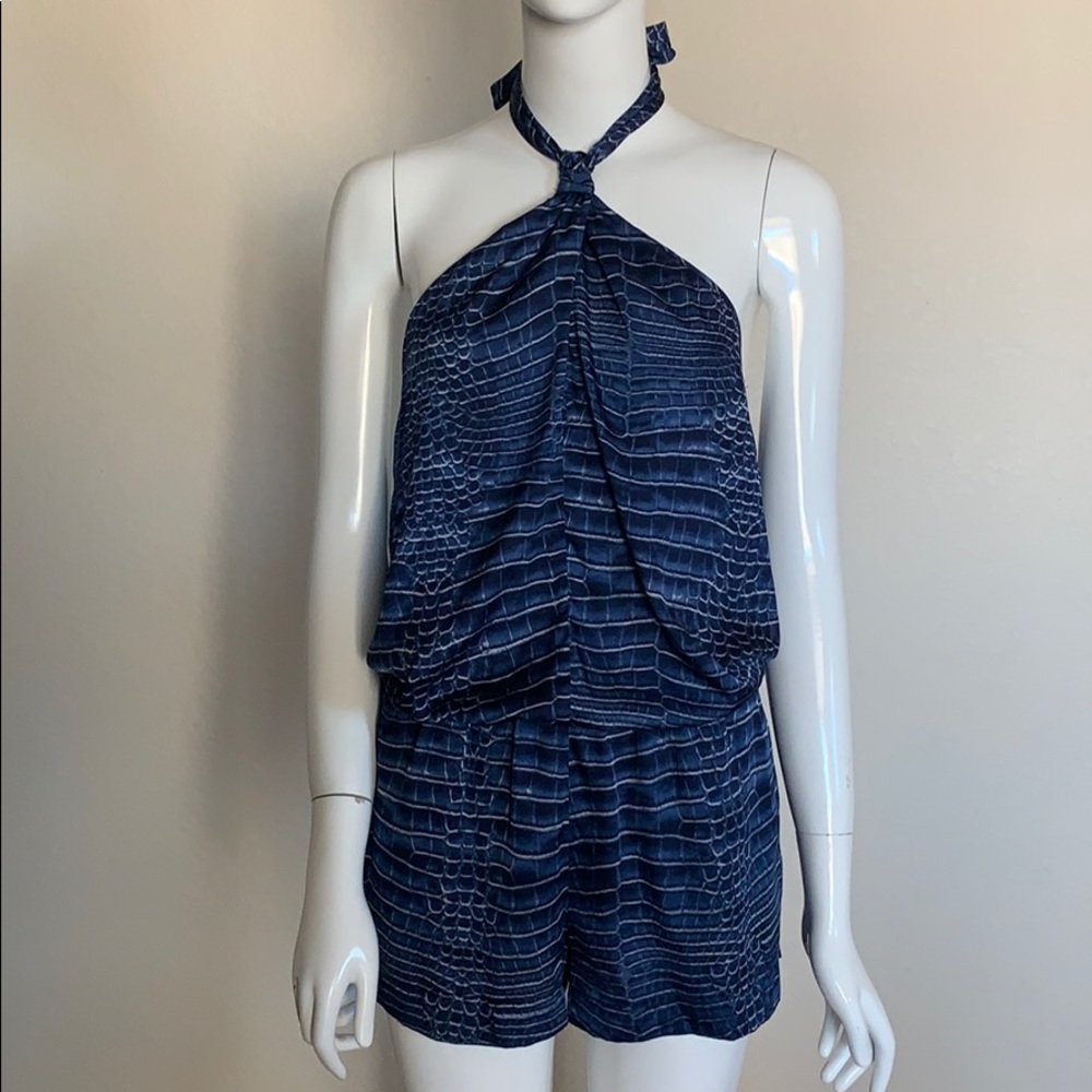 BCBG Maxazria Jumper short Halter Top Sleeveless - Picture 1 of 8